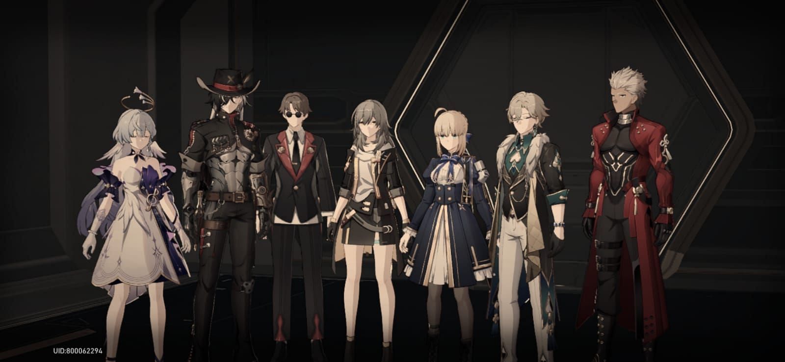 All Masters and their Servants being trapped in Grady's Noble Phantasm (Image via HoYoverse)